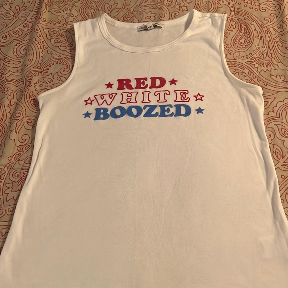 Red , White , Boozed tshirt